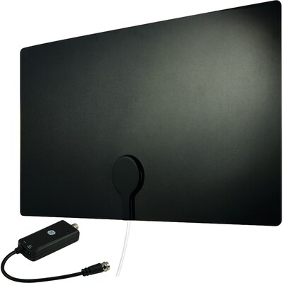 General Electric 33678 Ultra Edge Series Flat Amplified Indoor Antenna
