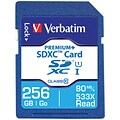 Verbatim 98730 PremiumPlus 533X SDXC™ Memory Card (256GB)