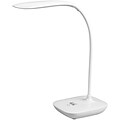 On My Desk 990007 Compact Rechargeable Led Desk Lamp With Touch Dimmer