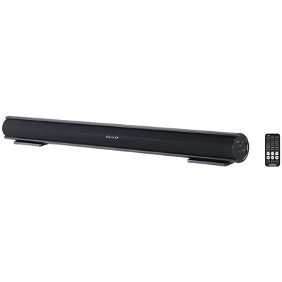 Jensen JENJBW210 2-Channel Wall-Mountable Bluetooth SoundBar, 18W, Black