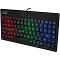 Adesso Akb-110eb Slimtouch 110 3-color Illuminated Mini Keyboard