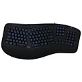 Adesso Akb-150eb Tru-form 150 3-color Illuminated Ergonomic Keyboard