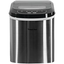 MAGIC CHEF MCIM22ST 27lb-Capacity Ice Maker (Stainless)