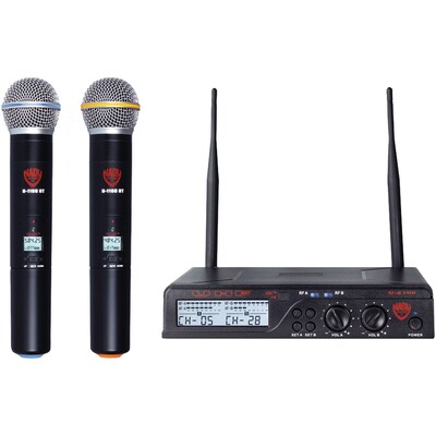 NADY U-2100 HT BAND A/B Dual UHF Wireless Handheld Microphone System