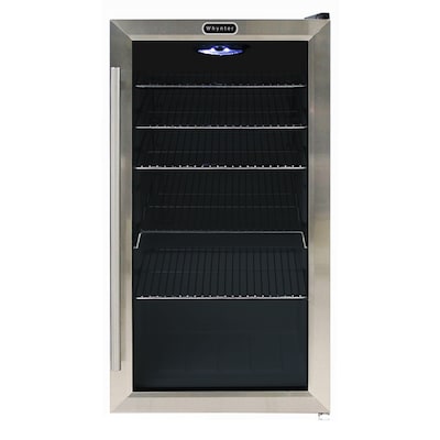 Whynter BR-130SB 17 3.1 Cu. Ft. Freestanding 120 Can Beverage Refrigerator with Internal Fan