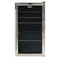 Whynter BR-130SB 17" 3.1 Cu. Ft. Freestanding 120 Can Beverage Refrigerator with Internal Fan
