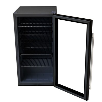 Whynter BR-130SB 17" 3.1 Cu. Ft. Freestanding 120 Can Beverage Refrigerator with Internal Fan