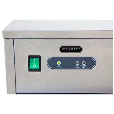 Whynter Freestanding Ice Maker 44lb capacity Gray (FIM-450HS)