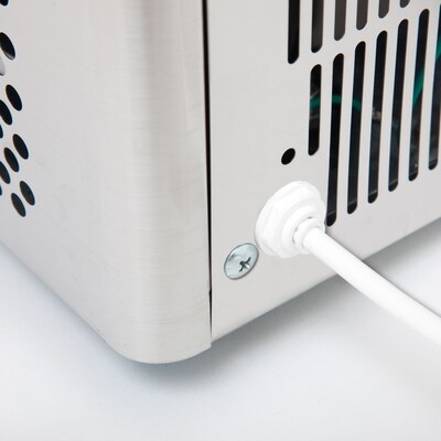 Whynter Portable Ice Maker with Direct Water Connection 49 lb Capacity Stainless Steel (IMC-491DC)
