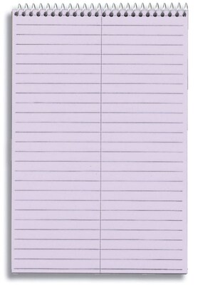 TOPS Prism Steno Pads, 6" x 9", Gregg, Purple, 80 Sheets/Pad, 4 Pads/Pack (TOP 80264)