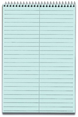 TOPS Prism Steno Pads, 6" x 9", Gregg, Blue, 80 Sheets/Pad, 4 Pads/Pack (TOP 80284)