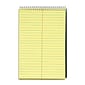 TOPS Docket Steno Book, 6" x 9", Gregg Ruled, Canary, 100 Sheets/Pad (63851)