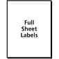 Avery TrueBlock Inkjet Shipping Labels, Sure Feed Technology, 8 1/2" x 11", White, 25 Labels Per Pack (8165)