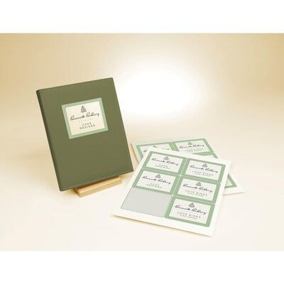 Avery Print-to-the-Edge Laser/Inkjet Labels, 3 x 3 3/4, Pearlized Ivory, 6 Labels/Sheet, 8 Sheets/