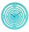 Cray Cray Supply Teal Semi-Circle Clock Large (CRYC085)