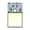 Carolines Treasures  Winter Holiday Jack Russell Terrier Sticky Note Holder (CRLT84637)