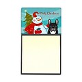 Carolines Treasures  Snowman With French Bulldog Sticky Note Holder (CRLT86999)