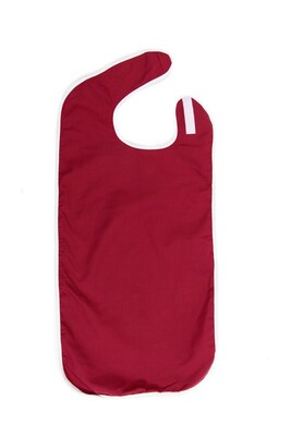CareActive Shirt Saver Bib Regular Burgundy (9987-REG-BG)