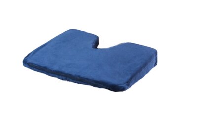 CareActive Coccyx Wedge Cushion Memory Foam Navy (0228MV-0-NAV)