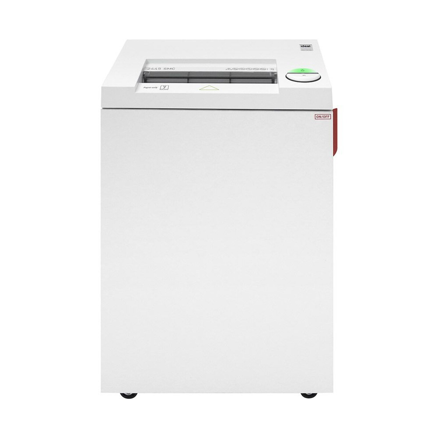 IDEAL 2445 Deskside Shredder, 7 Sheet Capacity Super Micro Cross-Cut (IDEDSH0067H)