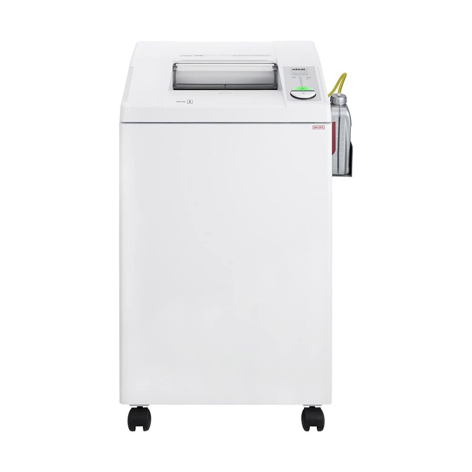 IDEAL 2604 Centralized Office, 8 Sheet Capacity, Continuous Operation, Super Micro-Cut P-7  Paper Shredder (IDEDSH0364H)