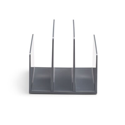 Poppin, Dark Gray, Fin File Sorter  (102750)