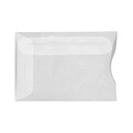 LUX Credit Card Sleeves (2 1/4 x 3 1/2) 500/Box, 24lb. Clear Translucent (1801-CT-500)