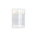 LUX #1 Coin Envelopes (2 1/4 x 3 1/2) 250/Box, 24lb. Clear Translucent (1CO-CT-250)