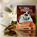 FUERTE® Pronto® Caramoso™ Drip Bag Organic Arabica Coffee, Natural Caramel Flavor, Pack of 18 (PCC-01)