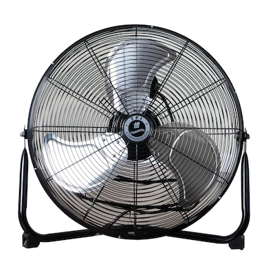 TPI Commercial 18 Floor Fan, 3-Speed, Stainless Steel (CF18)