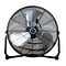 TPI Commercial 12 Floor Fan, 3-Speed, Stainless Steel (CF12)