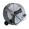 TPI Direct Drive 36 Industrial Portable Blower Fan, 2-Speed, Gray (PB36D)