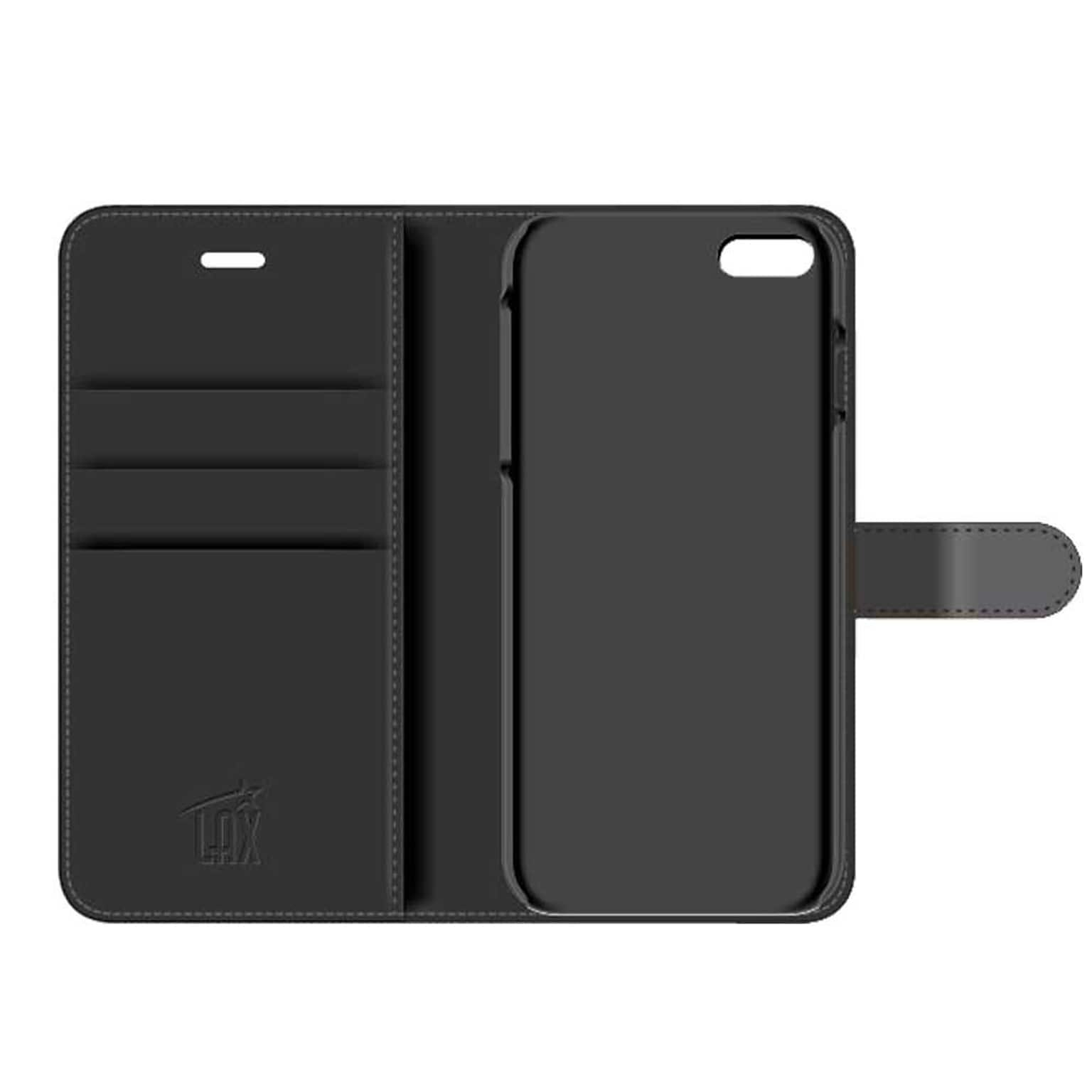 LAX Premium Wallet Case for iPhone 7 - Black