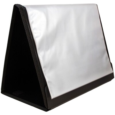 JAM Paper® Easel Fold Booklet-Style Display Books, 9.5 x 12 1/2, Black, Sold Individually (176BL)