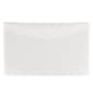 JAM Paper® Plastic Envelopes with Tuck Flap Closure, Booklet, 6 x 9, Clear, 12/Pack (1541748)