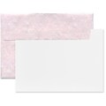 JAM Paper® Blank Greeting Cards Set, A6 Size, 4.75 x 6.5, Parchment Orchid Purple Recycled, 25/Pack (304624563)
