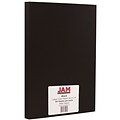 JAM Paper® Legal Matte 28lb Paper, 8.5 x 14, Black, 50 Sheets/Pack (64429500)