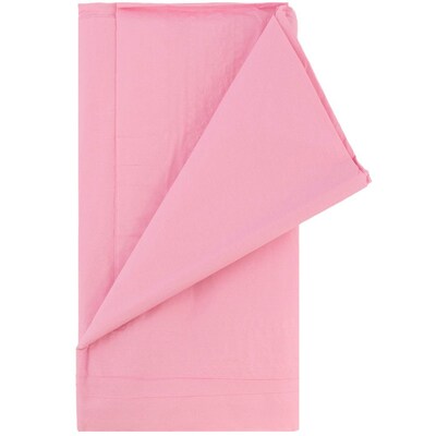 JAM Paper® Paper Table Cover with Plastic Lining, Fuchsia Pink Tablecloth, Sold Individually (291323