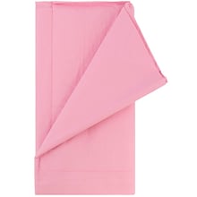 JAM Paper® Paper Table Cover with Plastic Lining, Fuchsia Pink Tablecloth, Sold Individually (291323