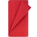JAM Paper® Paper Table Cover with Plastic Lining, Red Tablecloth, Sold Individually (291323336)