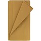 JAM Paper® Paper Table Cover with Plastic Lining, Gold Tablecloth, Sold Individually (291325369)