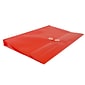 JAM Paper® Plastic Envelopes with Button and String Tie Closure, Legal Booklet, 9.75 x 14.5, Red Poly, 12/pack (219B1RE)