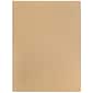 JAM Paper® Premium Matte Colored Cardstock Two-Pocket Presentation Folders, Brown Kraft Bag Recycled, 6/Pack (5166617481D)