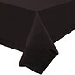 JAM Paper® Paper Table Cover with Plastic Lining, Black Tablecloth, Sold Individually (291323328)