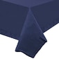 JAM Paper® Paper Table Cover with Plastic Lining, Blue Tablecloth, Sold Individually (291323329)