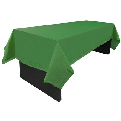 JAM Paper® Paper Table Cover with Plastic Lining, Green Tablecloth, Sold Individually (291329699)