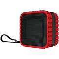 Coleman Cbt14-R Aktiv Sounds Waterproof Bluetooth Cube Speaker (Red)