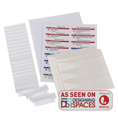 Smead Viewables File Folder Labels, 3.5" x 1.25", White, 25 Labels/Pack (64905)
