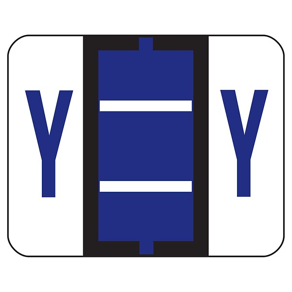 Smead BCCR Labels File Folder Label, Y, Violet, 500 Labels/Pack (67095)