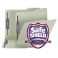 Smead SafeSHIELD® Recycled Heavy Duty Pressboard Classification Folder, 1 Expansion, Letter Size, G